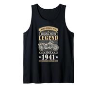 Legend Since 1941 Birthday Vintage Bike Bikers Born in 1941 Tank Top