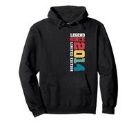 Legend Since 2014 Limited Edition Retro Funny 11th Birthday Pullover Hoodie