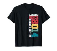 Legend Since 2014 Limited Edition Retro Funny 11th Birthday T-Shirt