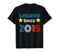 Legend Since 2015 9 Years Old 9th Birthday T-Shirt