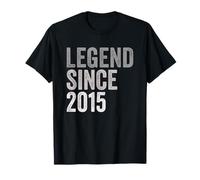 Legend Since 2015 Funny Birthday Year Retro Legend T-Shirt