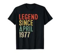 Legend Since April 1977 49th Birthday Gifts 49 Year Old T-Shirt