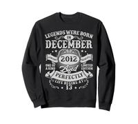 Legend since December 2012 13 Years Old 13th Birthday Boys Sweatshirt