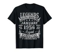 Legend Since January 1956 70 Years Old 70th Birthday Men Dad T-Shirt