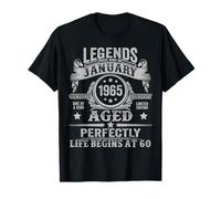 Legend since January 1965 60 Year Old 60th Birthday Men Dad T-Shirt