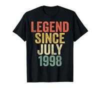 Legend Since July 1998 T-Shirt 23rd Birthday Gift Shirt T-Shirt