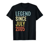 Legend Since July 2005 20th Birthday Men Women 20 Year Old T-Shirt