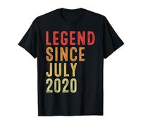 Legend Since July 2020 Vintage 2020 Birth Of Birthday Gifts T-Shirt