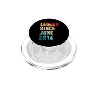 Legend Since June 2014 Vintage Retro 12th Birthday PopSockets PopGrip for MagSafe
