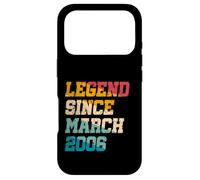 Legend Since March 2006 20th Birthday 20 Year Old Men Women Case for iPhone 17 Pro
