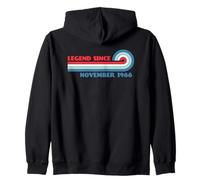 Legend Since November 1988 Zip Hoodie