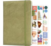 Legend Vintage Travel Journal - Traveling Diary & Photo Album for Men, Women & Family with Bucket List - Vacation Essentials (Olive)