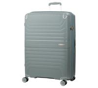 LEGEND WALKER LW 5304 VITA hardshell Expansion security zipper Spinner Luggage, Green, 68.58 cm, Central Hardside Expandable Luggage With Spinner Wheels