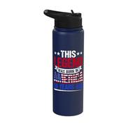 Legend was Born in America 50 Years Ago 50th Birthday Stainless Steel Insulated Water Bottle