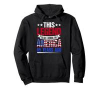 Legend Was Born In America 65 Years Ago 65th Birthday Pullover Hoodie