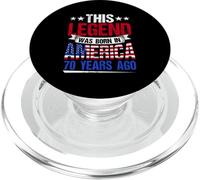 Legend Was Born In America 70 Years Ago 70th Birthday PopSockets PopGrip for MagSafe