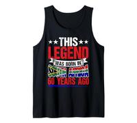 Legend was Born in South Africa 60 Years Ago 60th Birthday Tank Top