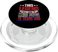Legend Was Born In South Africa 75 Years Ago 75th Birthday PopSockets PopGrip for MagSafe