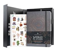 Legend Weekly Planner Premium - Undated 12-Month Weekly, Monthly & Budget Planner with Habit Tracker - Life Organizer for Time & Task Management, Goal Setting & Productivity - A5 Size (Mystic Grey)