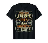 Legend Were Born in June 1975 Vintage 50th Birthday Men Dad T-Shirt