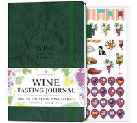 Legend Wine Tasting Notebook, Guided Journal & Log Book, Forest Green