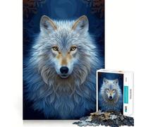 Legend Wolf 1000 Piece Jigsaws for Adults DIY Play Firm Edge Pattern Assemble Furniture Decor (50x75cm)