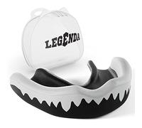 Legenda Mouth Guard Boxing, MMA for Adults & Youth - Sports Mouthguard for Football, Hockey - Martial Arts Mouthpiece Wrestling, Jiu Jitsu, Muay Thai, BJJ, Karate, Kickboxing One Size w/Case