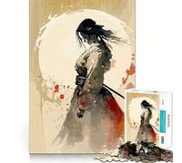 Legendary Asian Samourai 1000 Piece Puzzle For Teenagers Brain Exercise Snug Cut Home Activity Classic Xmas Gift (50x75cm)