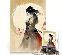 Legendary Asian Samourai 1000 Piece Puzzle For Teenagers Brain Exercise Snug Cut Home Activity Classic Xmas Gift (50x75cm)