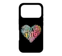 Legendary AUGUST GIRL 1976 Awesome Fabulous 50th Heart Mom Case for iPhone 17 Pro