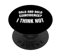 Legendary Bald Guy Meme for Cool Hairless Men PopSockets Adhesive PopGrip