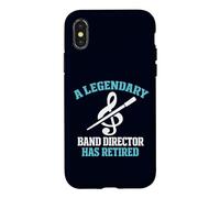 Legendary Band Director Has Retired Funny Music Teacher Case for iPhone X/XS