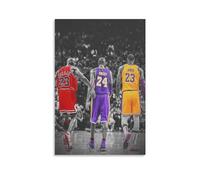 Legendary Basketball Player Poster Kobe Bryant (36) Canvas Wall Art Prints Poster Photo Picture Painting Posters Room Decor 12x18inch(30x45cm)