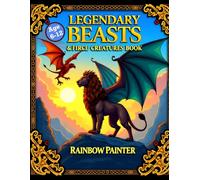 Legendary Beasts & Fierce Creatures Mythical Coloring Adventure: 47 Legendary Dragons, Monsters, and Fantasy Beasts to Color for Kids Ages 6-12
