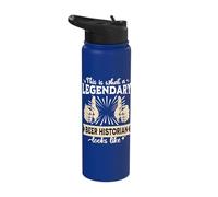 Legendary Beer Historian Stainless Steel Insulated Water Bottle