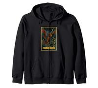 Legendary Bird Totem Native American Folklore Vintage Style Zip Hoodie