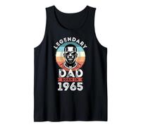 Legendary Black Dad Born in 1965, 60th Birthday Men's Tank Top