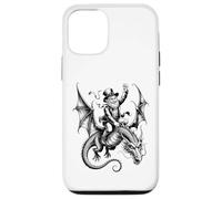 Legendary Celtic Leprechaun Dragon Rider Myth Case for iPhone 12/12 Pro