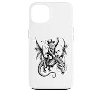 Legendary Celtic Leprechaun Dragon Rider Myth Case for iPhone 13