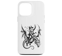 Legendary Celtic Leprechaun Dragon Rider Myth Case for iPhone 13 Pro Max