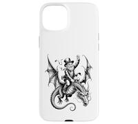Legendary Celtic Leprechaun Dragon Rider Myth Case for iPhone 15 Plus
