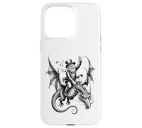 Legendary Celtic Leprechaun Dragon Rider Myth Case for iPhone 15 Pro Max