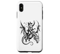 Legendary Celtic Leprechaun Dragon Rider Myth Case for iPhone XS Max