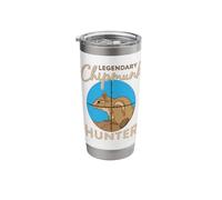 Legendary Chipmunk Hunter Killer Wildlife Animal Hunting Stainless Steel Insulated Tumbler