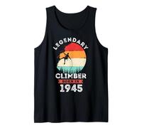 Legendary Climber Born in 1945, 80th Birthday Men's Tank Top