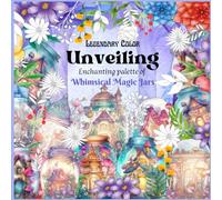 Legendary Color: unveiling enchanting palette of Whimsical Magic Jars: A Relaxing Coloring Book for Adults, Charming Whimsical Coloring Book