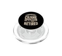 Legendary Crane Operator Retired PopSockets PopGrip for MagSafe