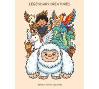 Legendary Creatures: A Journey Through Myth and Folklore - Kids coloring book
