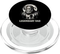 Legendary Dad Bigfoot Vintage 90s Father Sasquatch Daddy PopSockets PopGrip for MagSafe