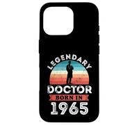 Legendary Doctor Born in 1965, 60th Birthday Men's Case for iPhone 16 Pro